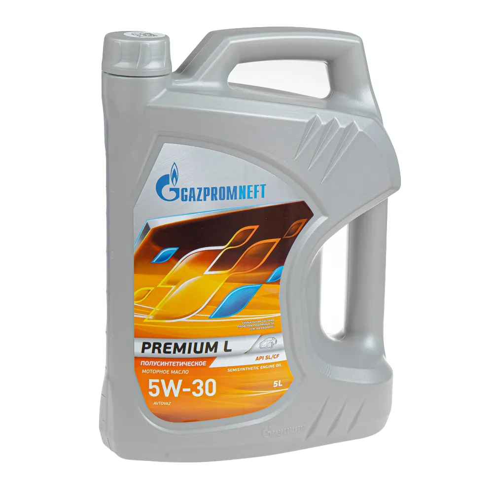 Масло моторное Gazpromneft Premium L 5W-30 полусинтетическое 5 л 2389900120