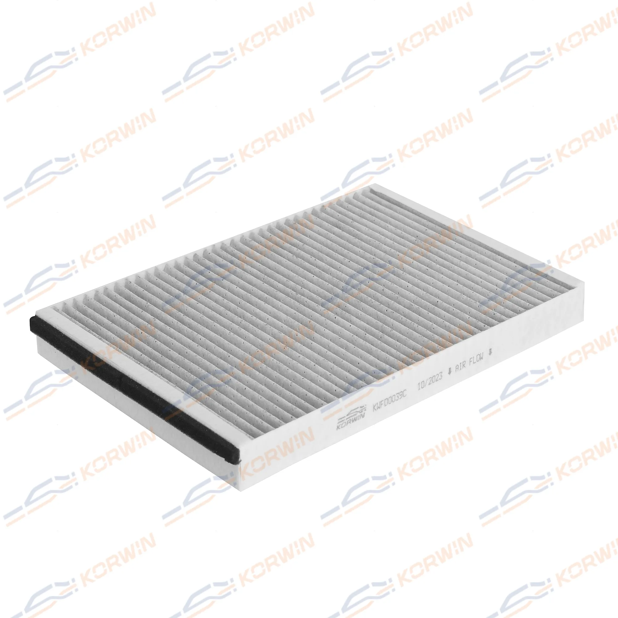 Фильтр салонный угольный Opel Astra (G/H) 98-10/Zafira A 99-05 KORWIN KWFD0039C