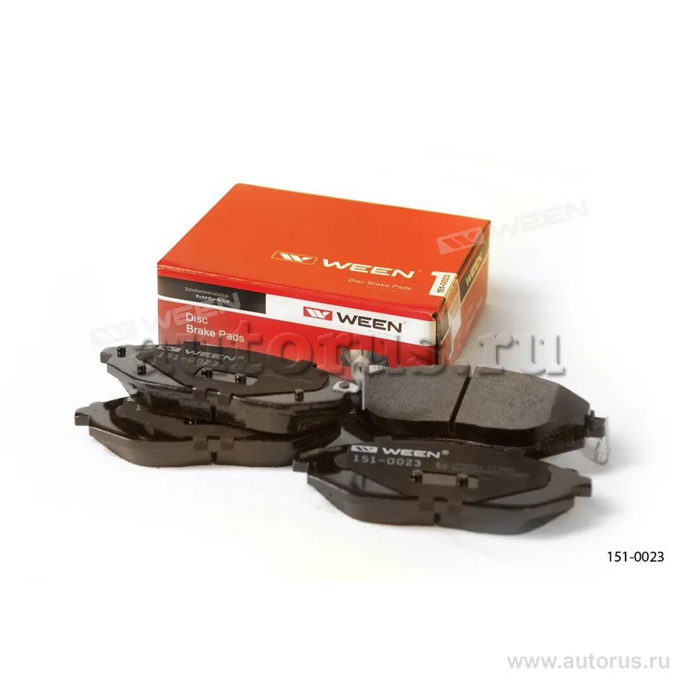 Колодки передние WEEN 151-0023
