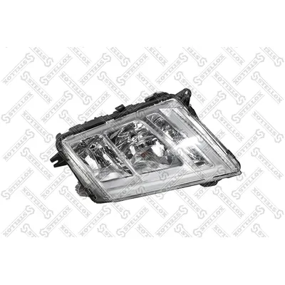 Фара левая H7/H7/PY21W/LED рамка светлая мех. регулировка Volvo FM STELLOX 87-33121-SX
