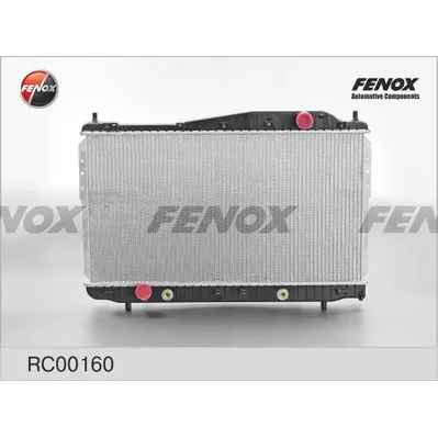 Радиатор охлаждения CHEVROLET EPICA 2.0, 2.5 05- AT 688X375X16; ПАЯНЫЙ FENOX RC00160