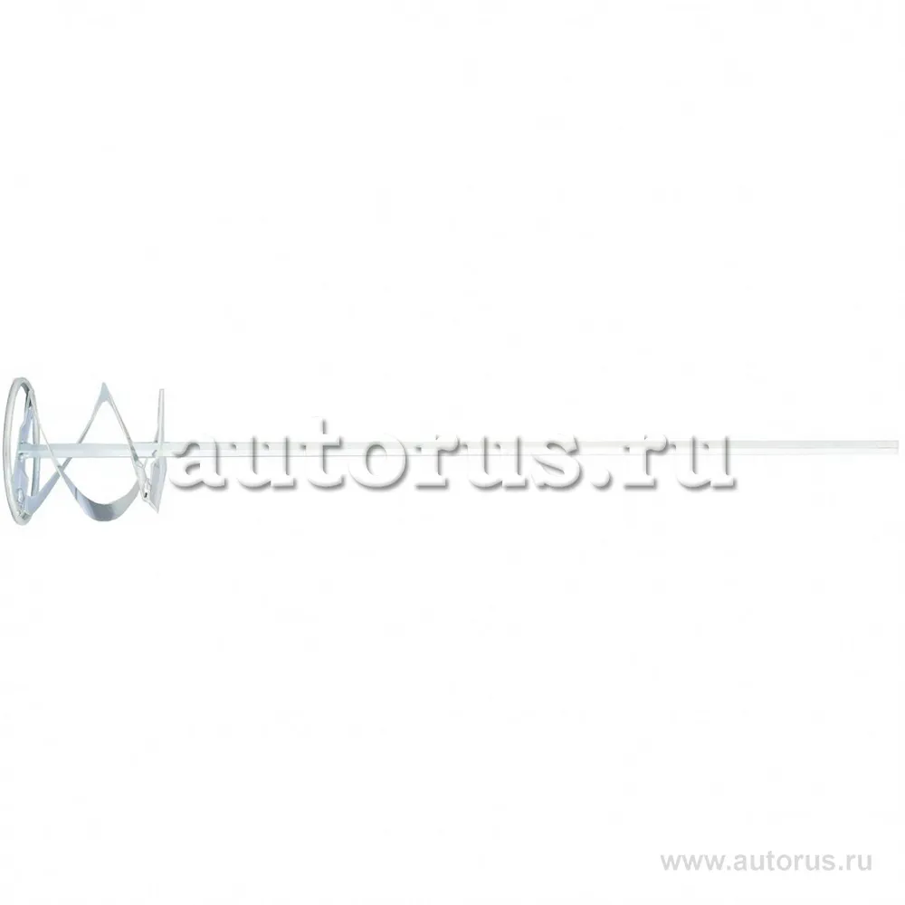 Миксер для красок и штукатурных смесей, 80x400 мм, оцинкованный, шестигранный хвостовик 8 мм MATRIX 84844
