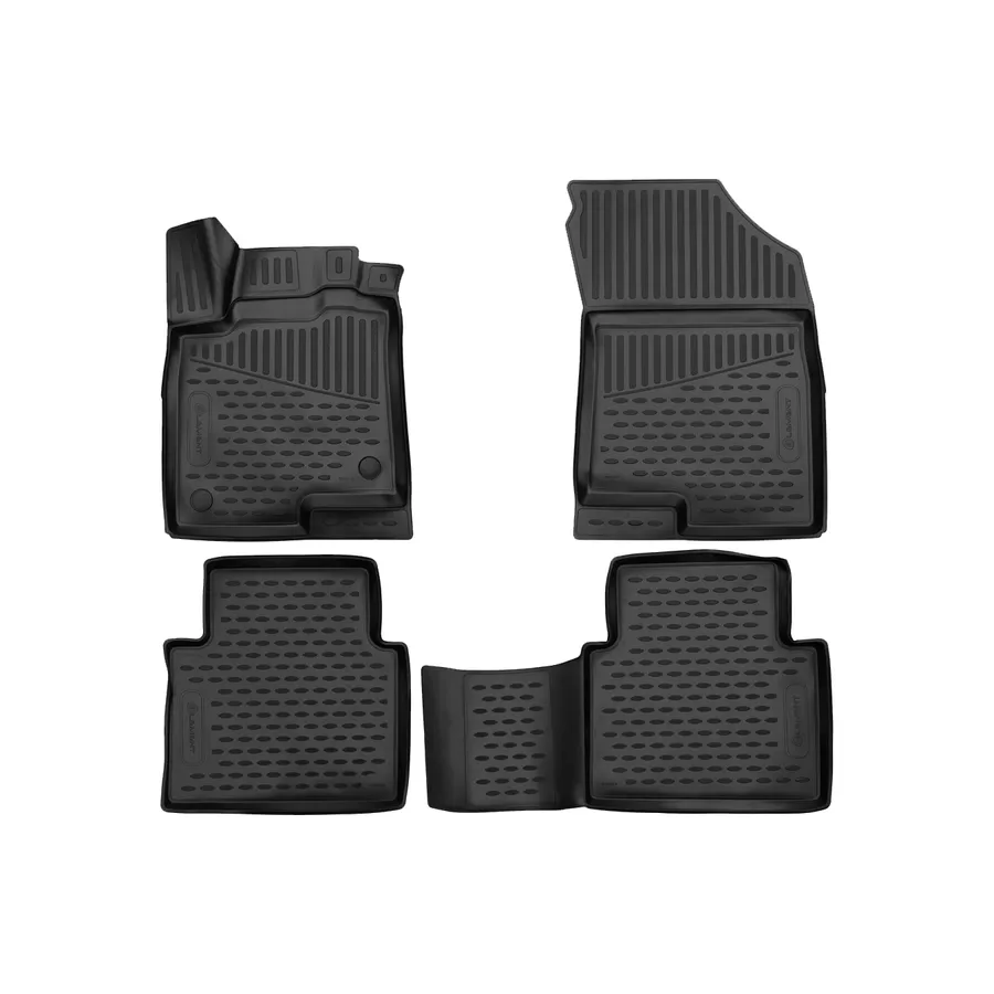 Коврики 3D в салон, подходят для HAVAL Jolion 2021-, 4WD, Внед, 5 дв., 4шт. (полиуретан) Element ELEMENT3DA66905210k