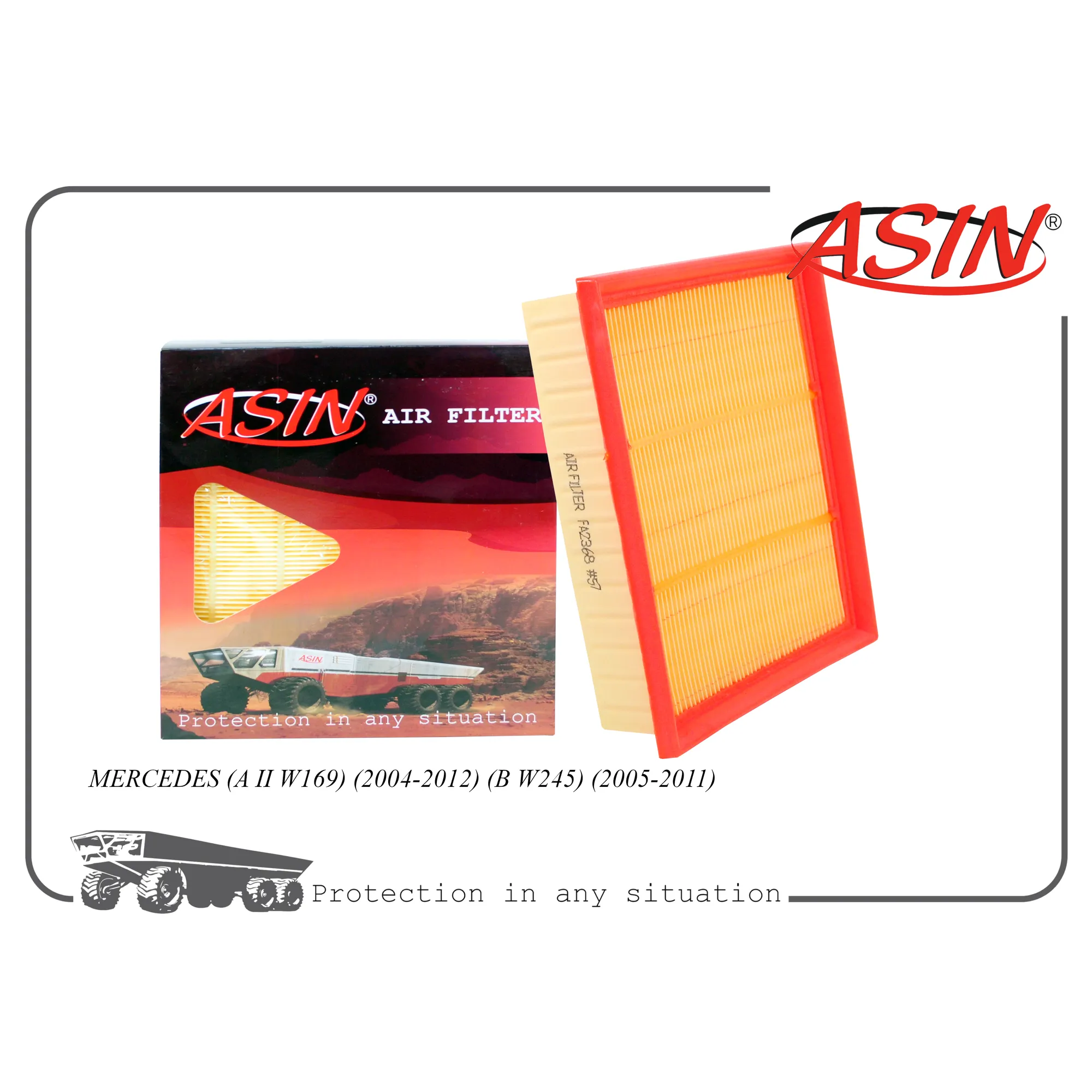 Фильтр воздушный A 266 094 00 04/ASIN.FA2368 ASIN ASIN ASINFA2368