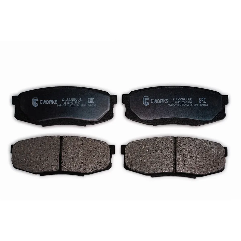 Тормозные колодки задние (Semi Metallic) CWORKS C122R0001