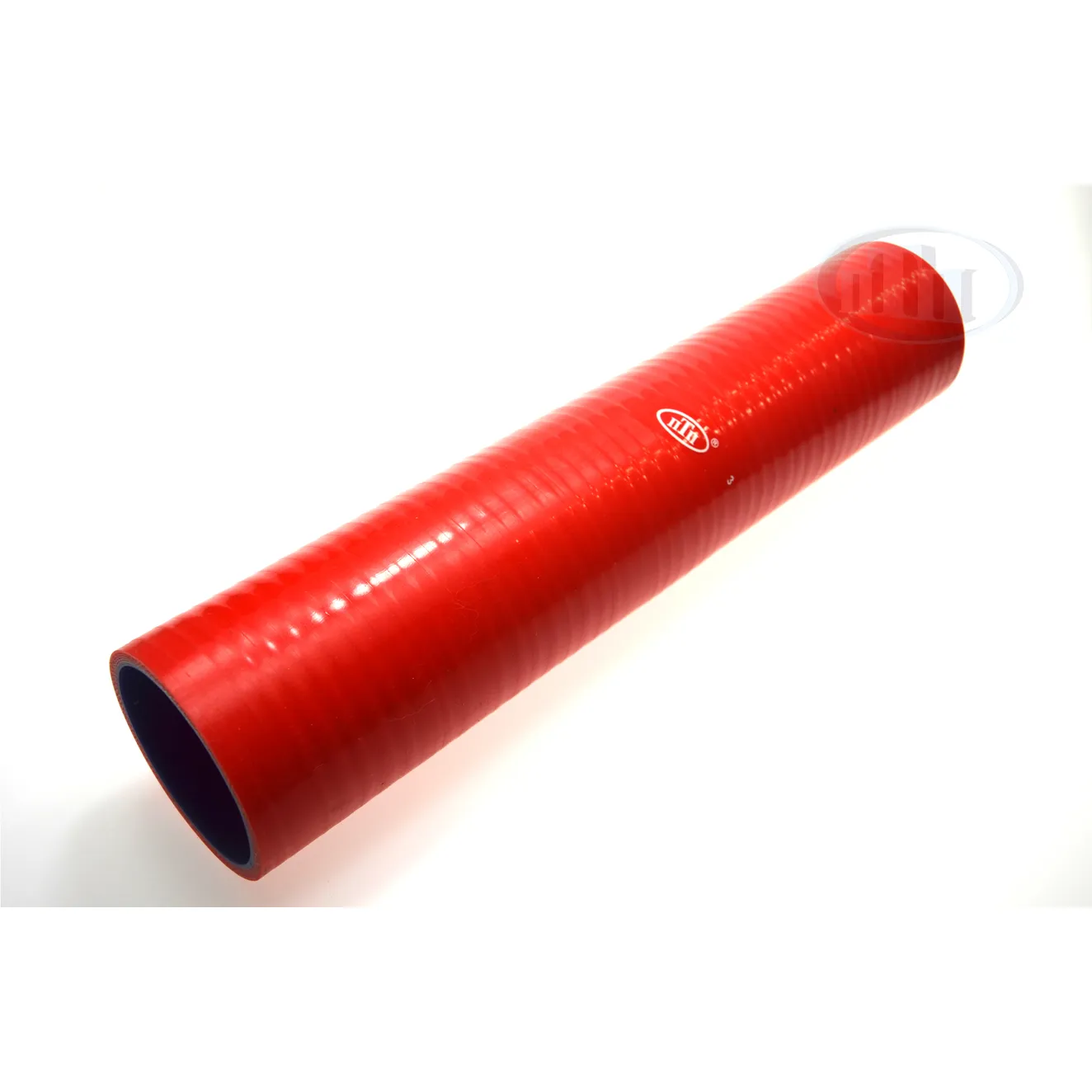 Патрубок радиатора нижний (D 70 mm, L 370 mm ) МАЗ красный MVQ (642290-1303029) ПТП ПТП64 PTP029101
