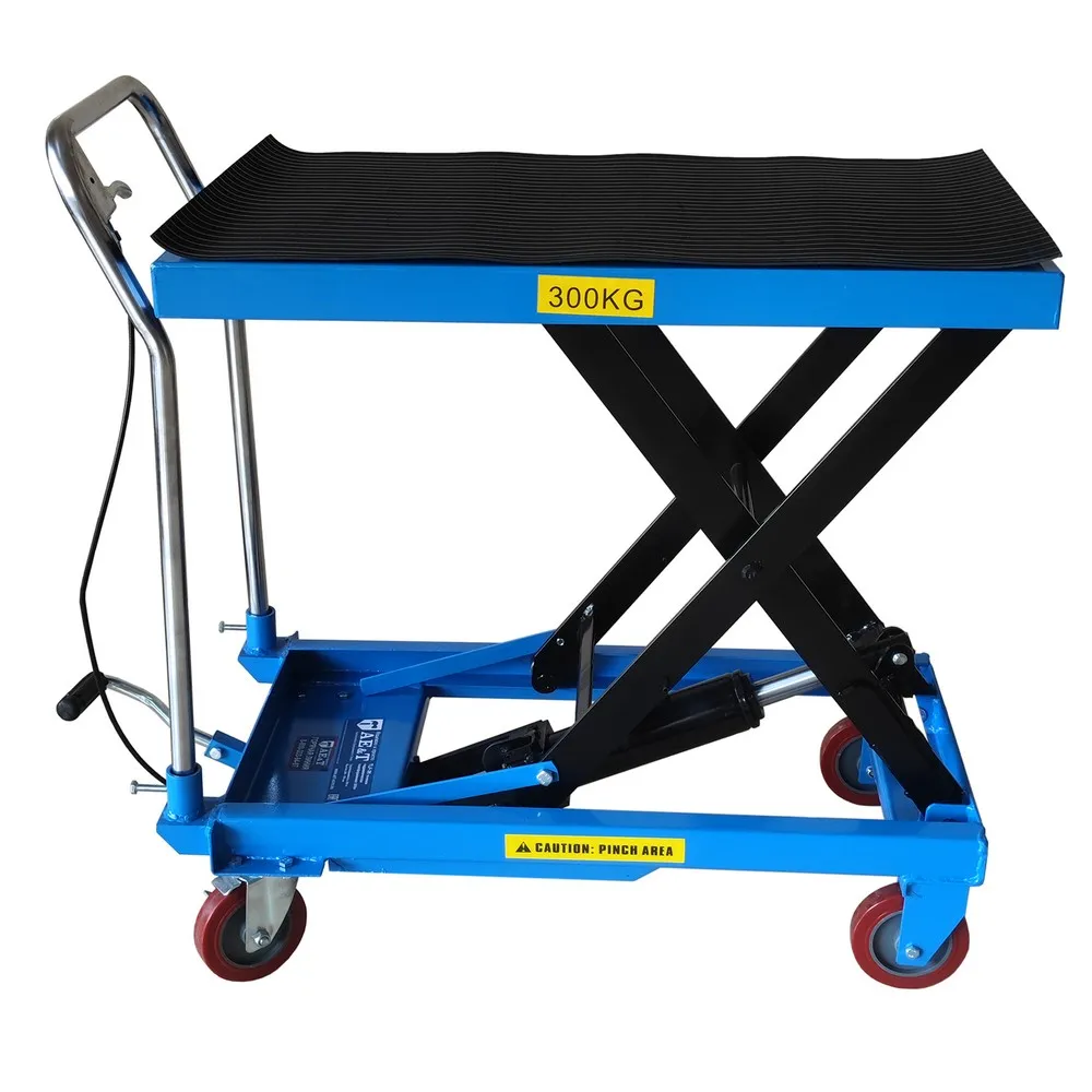 Тележка гидравлическая платформенная 300кг AE&T TLF-30