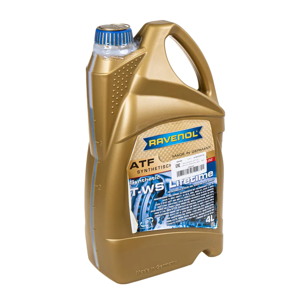Уценка Масло трансмиссионное Ravenol ATF T-WS Lifetime 4 л 4014835743397-N2