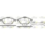 Колодки торм.диск ROADHOUSE 284310