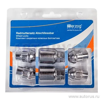 Секретки колесные гайка M12x1.25x34 С19 HLM 006K-1