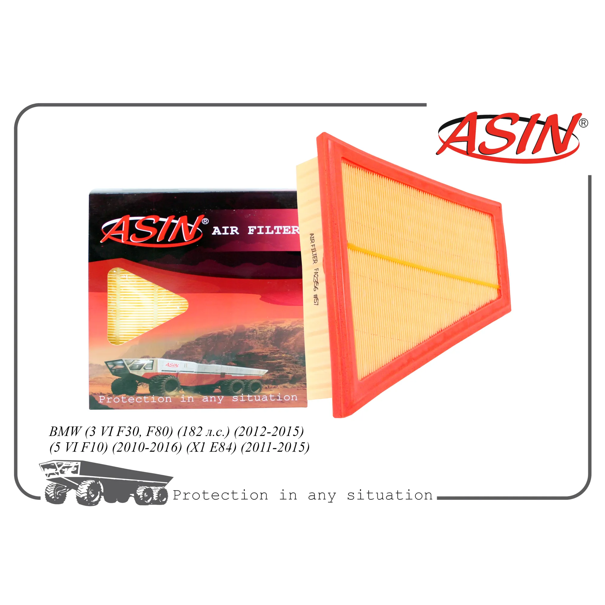 Фильтр воздушный 13 71 7 582 908/ASIN.FA2356 ASIN ASIN ASINFA2356