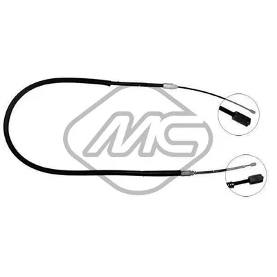 Трос ручника REN MEGANE SCENIC ALL DX/SX-RH/LH Metalcaucho 80408
