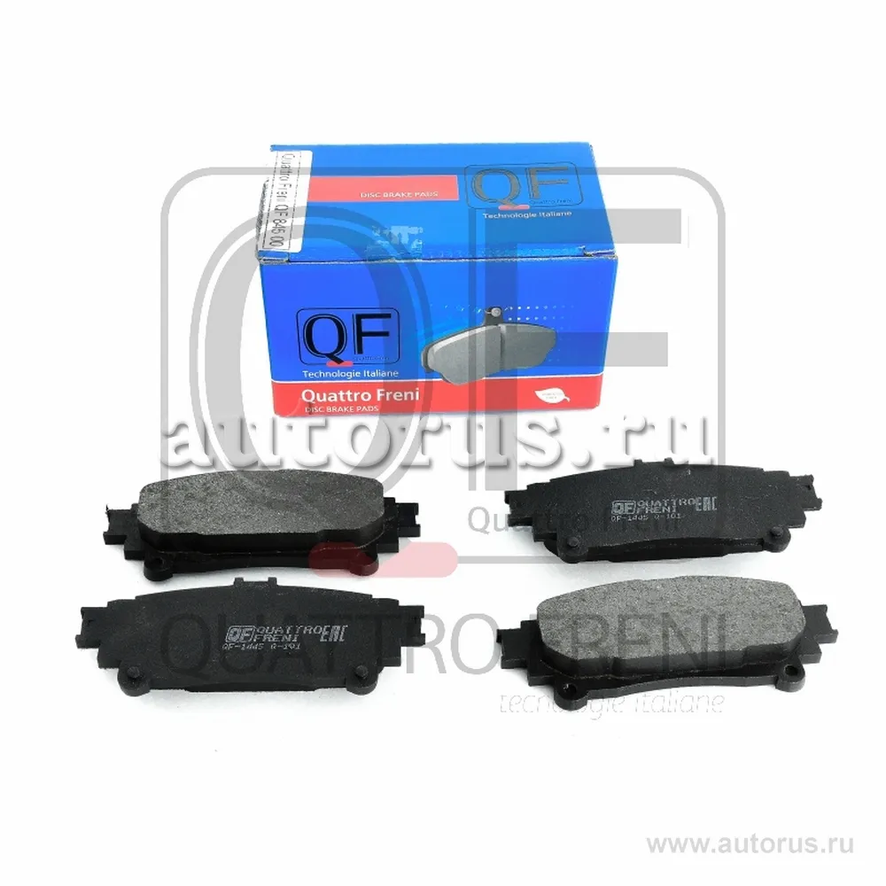 КОЛОДКИ ТОРМОЗНЫЕ RR LEXUS RX350 450 08, QF84500 QUATTRO FRENI QF84500