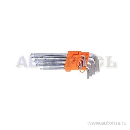 Набор Г-обр. Шестигр. 10ч, 1/16-1/2 Professional АвтоDело 39152