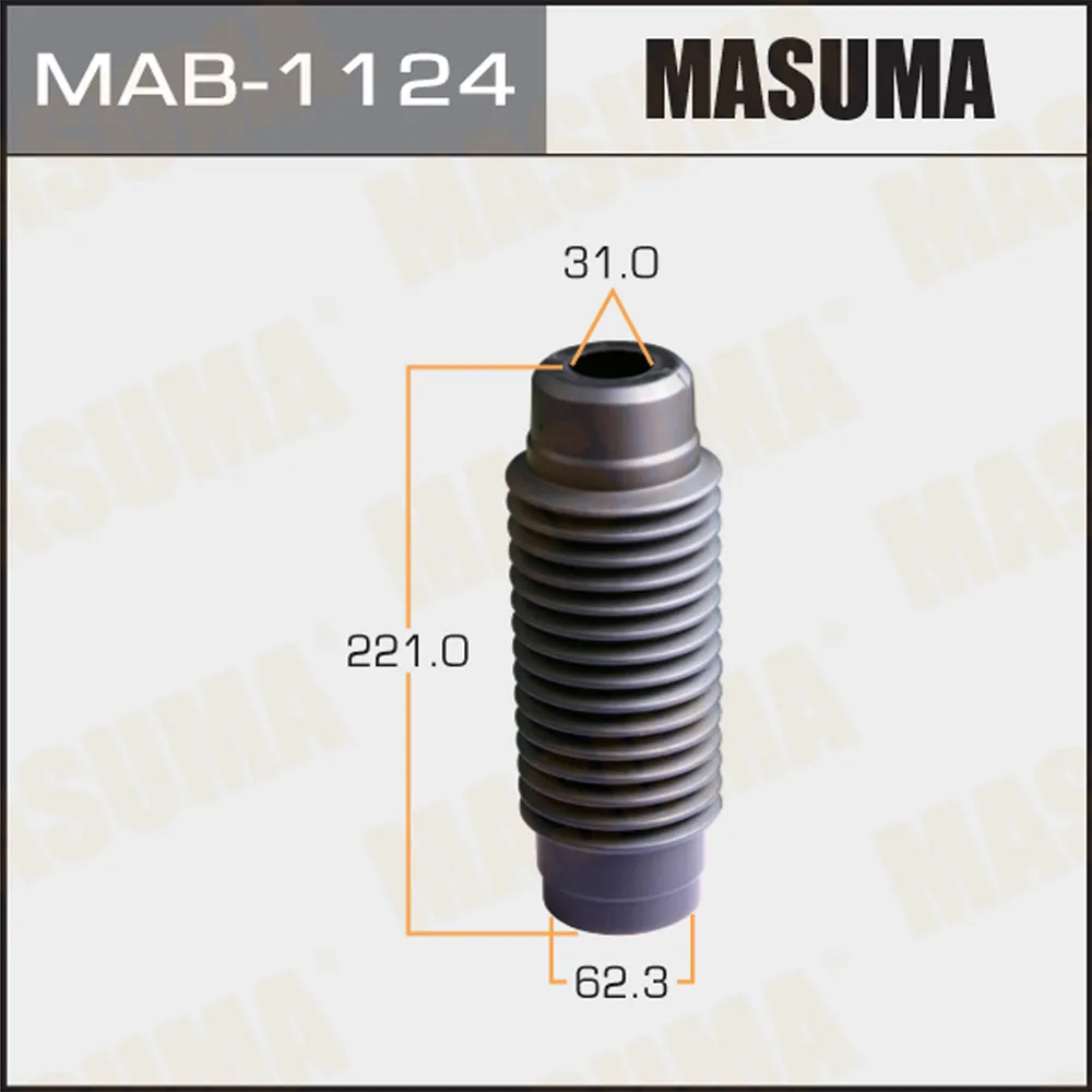 Пыльник аморт. MITSUBISHI GALANT 06-10 MASUMA MAB1124