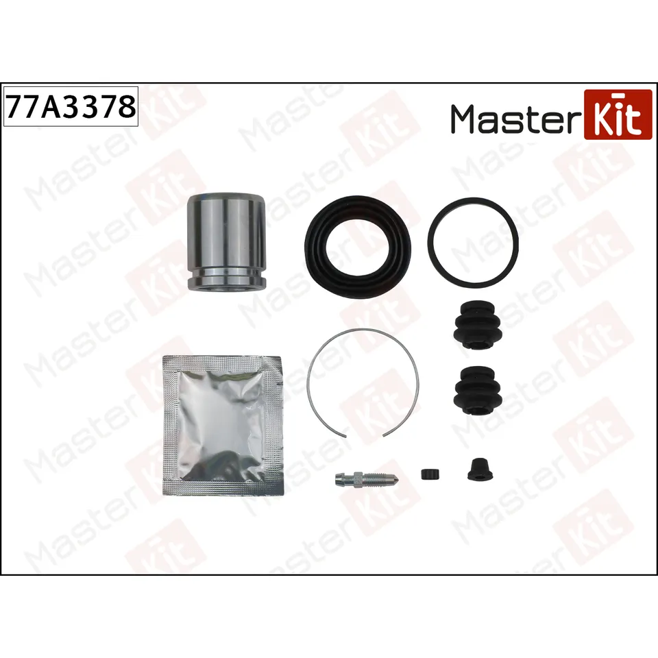 Ремкомплект тормозного суппорта + поршень LEXUS ES 06-12 / TOYOTA Rav 4 III MASTERKIT 77A3378