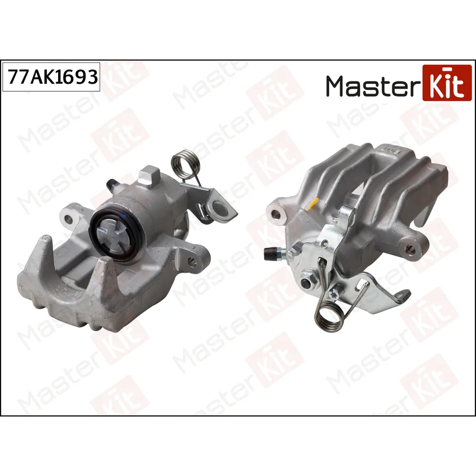 Тормозной суппорт зад. прав. Volkswagen POLO (9N_) 2001 - 2012 MASTERKIT 77AK1693
