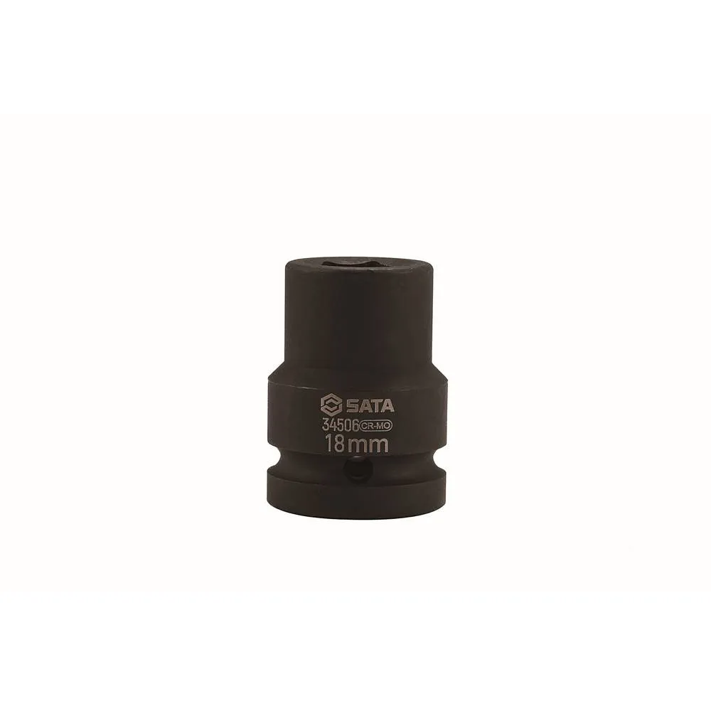 Головка торцевая ударная, шестигранная, 18 мм. SATA 34506