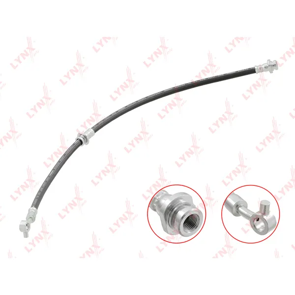 Шланг тормозной передний L NISSAN Qashqai(J10) 06-14 LYNXauto BL-4114