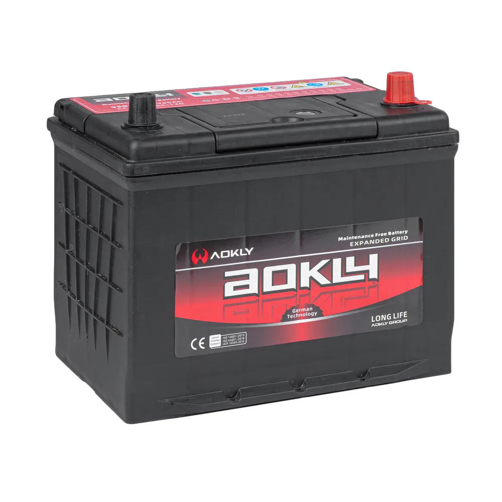 Аккумулятор AOKLY ASIA 80 А/ч обратный R+ 258x173x220 D26 EN 640 А