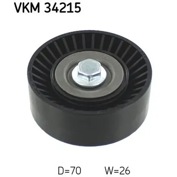 Ролик ремня приводного FORD FOCUS/S-MAX/MONDEO 1.5/1.6 10- SKF VKM 34215