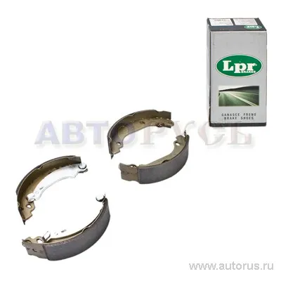 Колодки торм.бар.RENAULT LOGAN CLIO (180x42) торм.система BENDIX LPR 07490