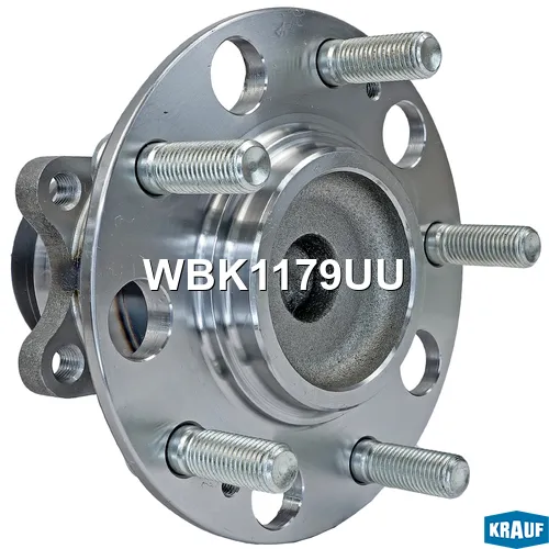 Ступица в сборе [задн, ABS] HYUNDAI ix20 (JC) / KIA Soul I (AM), Venga (YN) KRAUF WBK1179UU