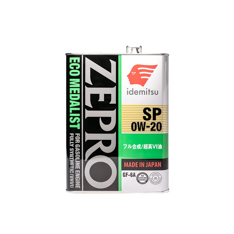 Масло моторное IDEMITSU ZEPRO ECO MEDALIST 0W-20 синтетическое 4 л 4250004