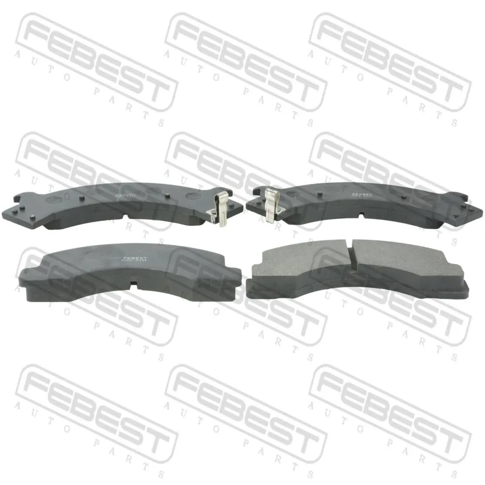 Колодки тормозные передние NISSAN ATLAS/ATLAS/CONDOR F22 1982.02-1992.06 [JP] FEBEST 0201-F22F