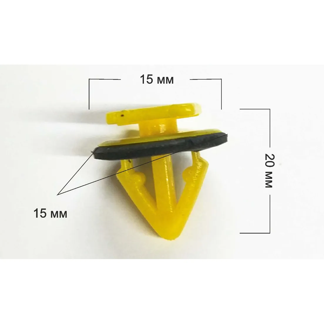 Клипса крепления бокового молдинга