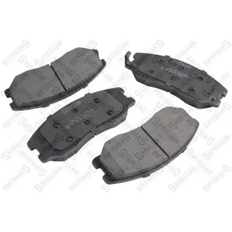 Колодки дисковые передние с антискрип. пл. Chevrolet Captiva 2.0/2 STELLOX 000 033B-SX