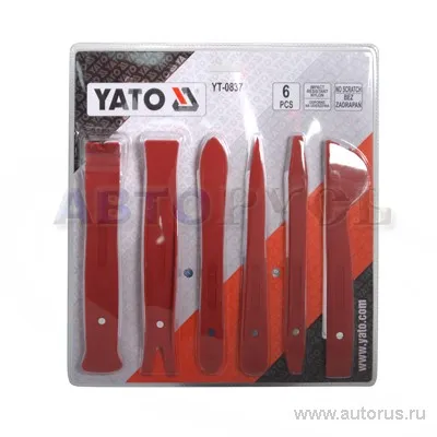 Набор съемников обивки салона 6пр. YATO YT-0837