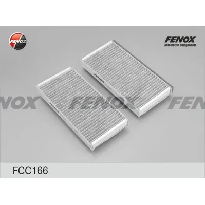 Салонный фильтр KIA RIO 00-05 1.3, 1.5, CLARUS 96- 1.8, 2.0 УГОЛЬН FENOX FCC166