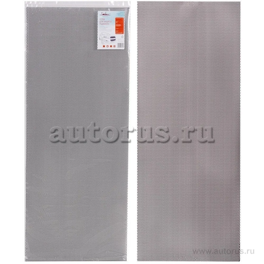 Сетка для защиты радиатора, алюм., яч. 10*4 мм (R10), 100*40 см, черная (1 шт.) AIRLINE APM-A-04