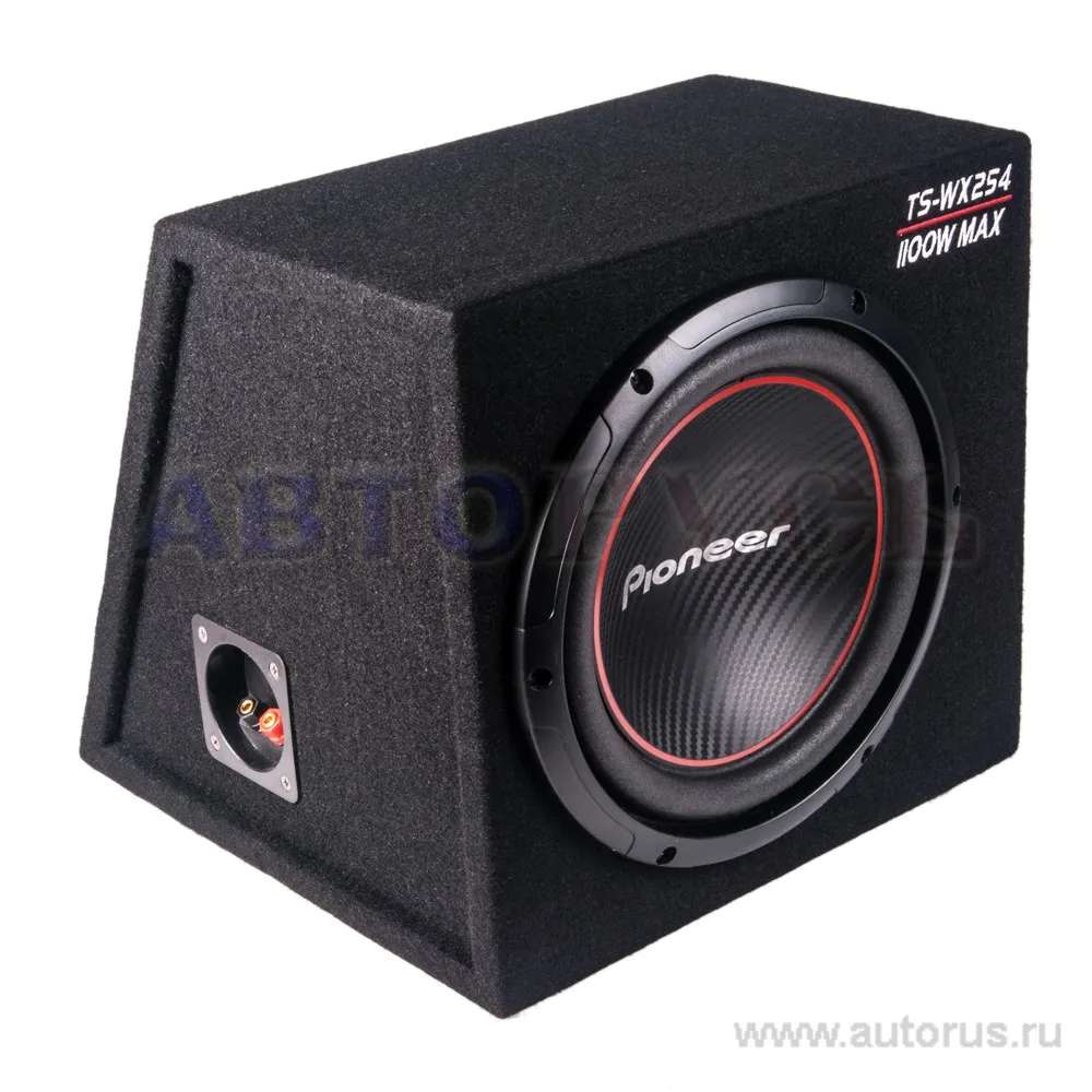 Сабвуфер PIONEER TS-WX254, 25 см , 250вт, в корпусе
