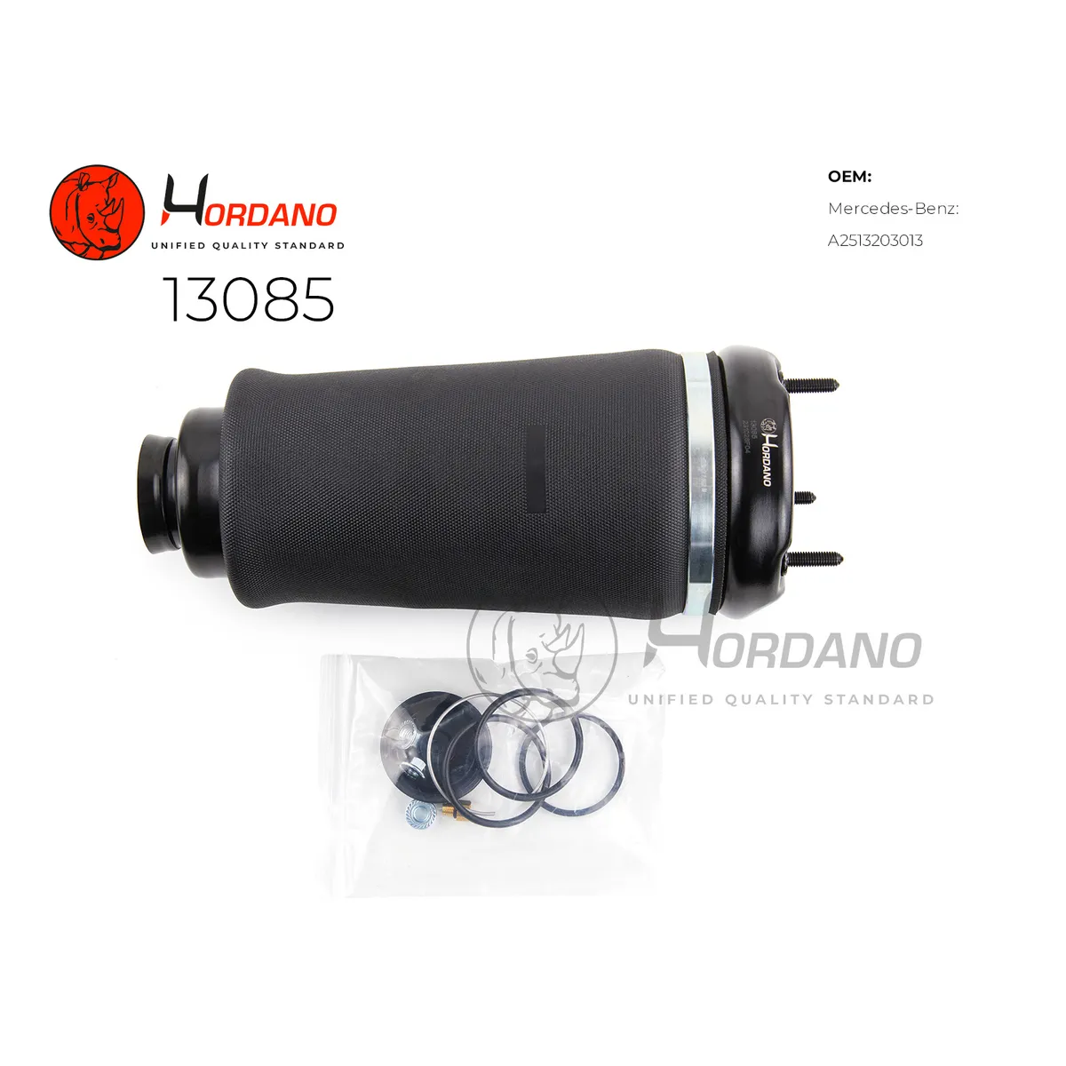 Передний пневмобаллон Mercedes-Benz R-Class W251 (2005-2017) Hordano 13085