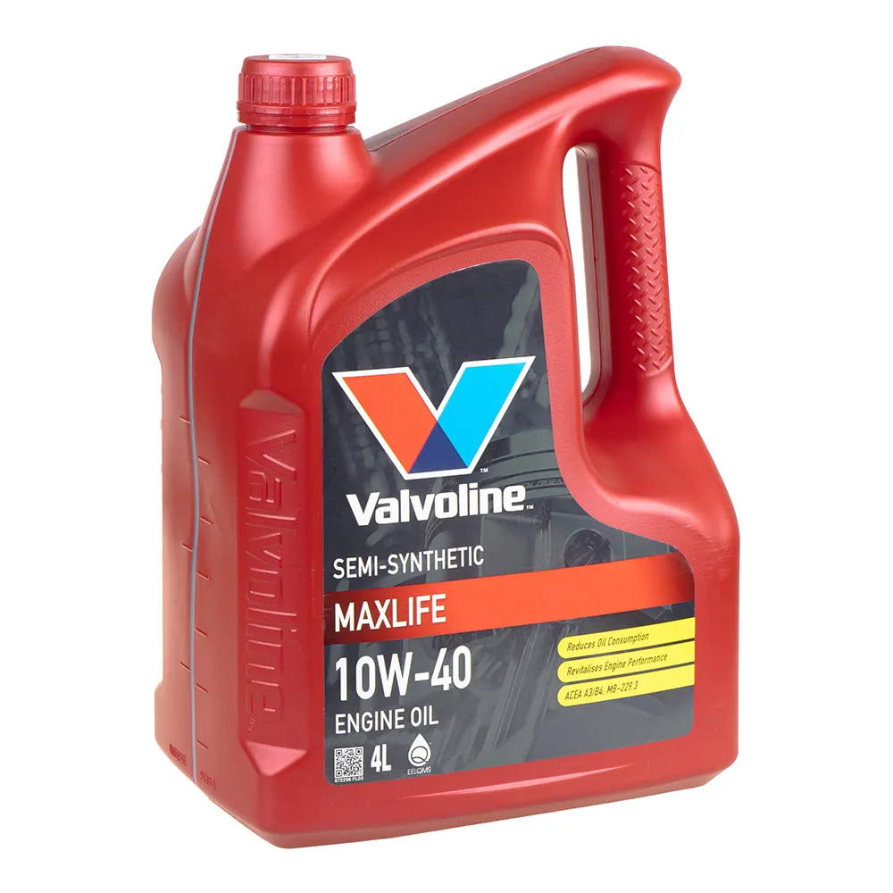 Масло моторное Valvoline MaxLIFE 10W-40 4 л 872296