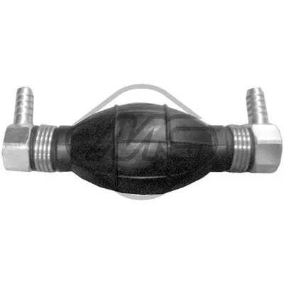 Насос подкачки ручной - груша 8mm 8mm (п-образный) METALCAUCHO 02010
