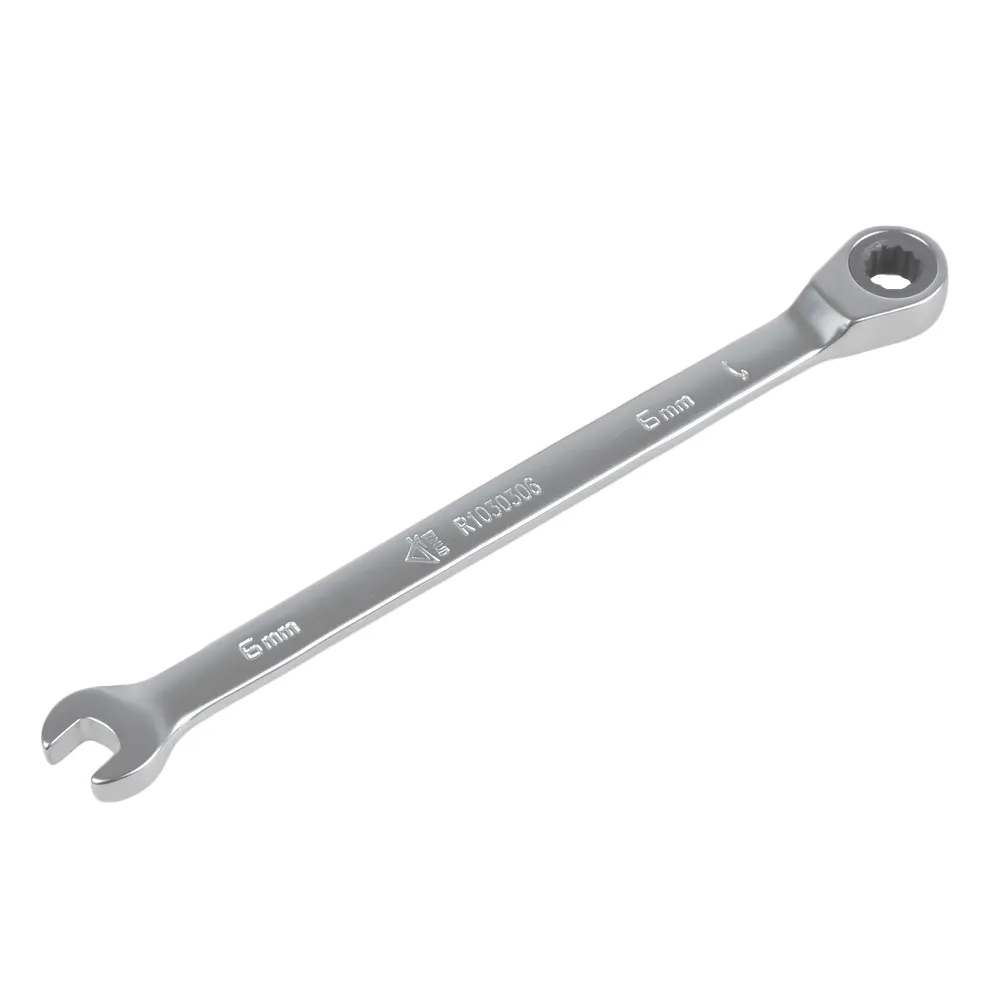 Ключ комбинированный, 6 мм, трещоточный ARNEZI R1030306