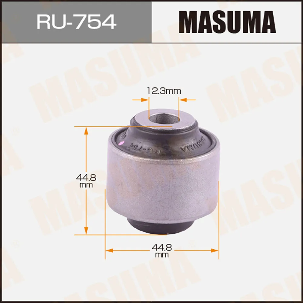 Сайлентблок MASUMA NOTE E12 front low F MASUMA RU754