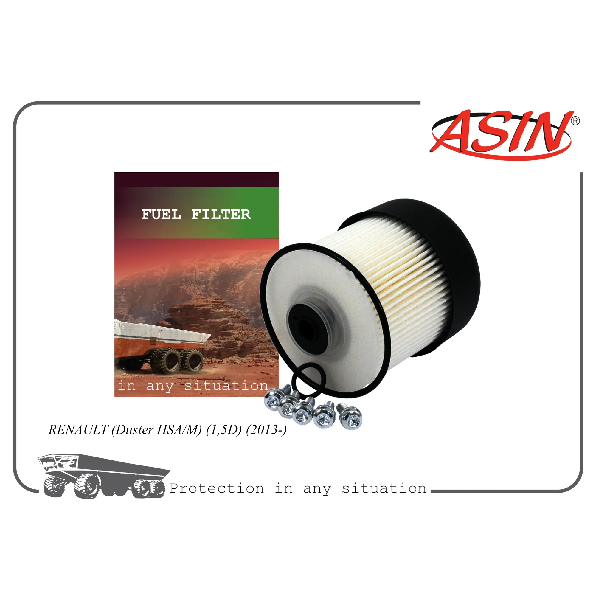 Топливный фильтр ASIN ASIN.FF2534