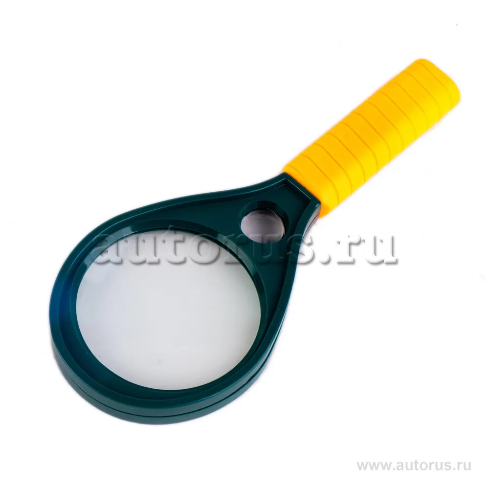 Лупа с ручкой 4 и 6-кратная D 60 мм и 15 мм SPARTA 913735