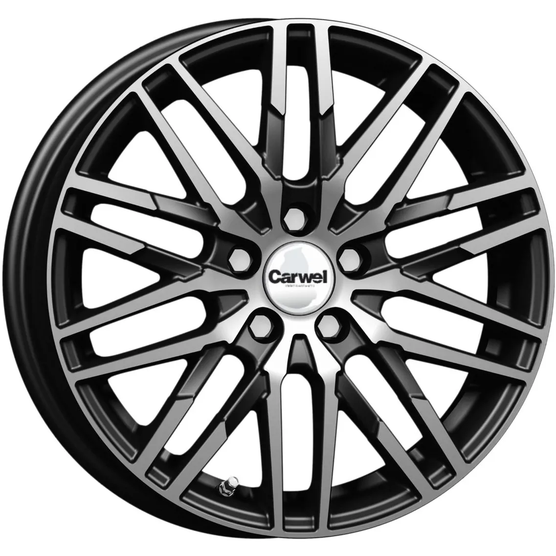 Диск литой R16 6J 5x114.3/67.1 ET43 Carwel Кобра 229 AB 00114331