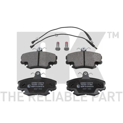 КОЛОДКИ ПЕР REN THALIA 00 DAC LOGAN 1 4 1 6I 1 5D 04 NK 229957