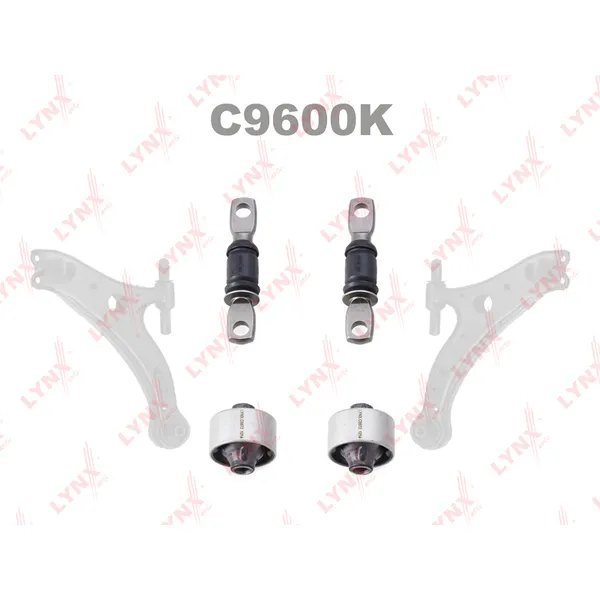 Комплект сайлентблоков LYNXauto C9600K