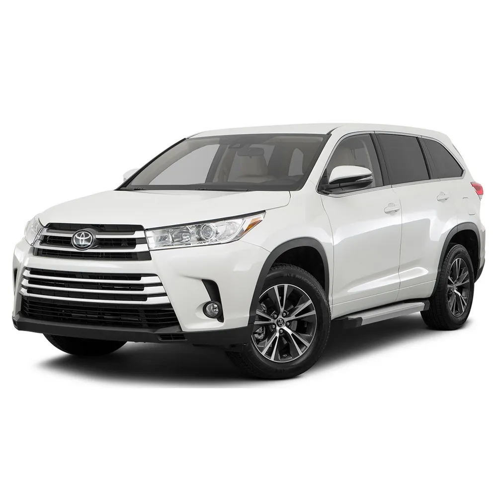 Порог-площадка Silver F180AL + комплект крепежа, RIVAL, Toyota Highlander 2014-2017- Toyota Highlander III F180AL.5706.1