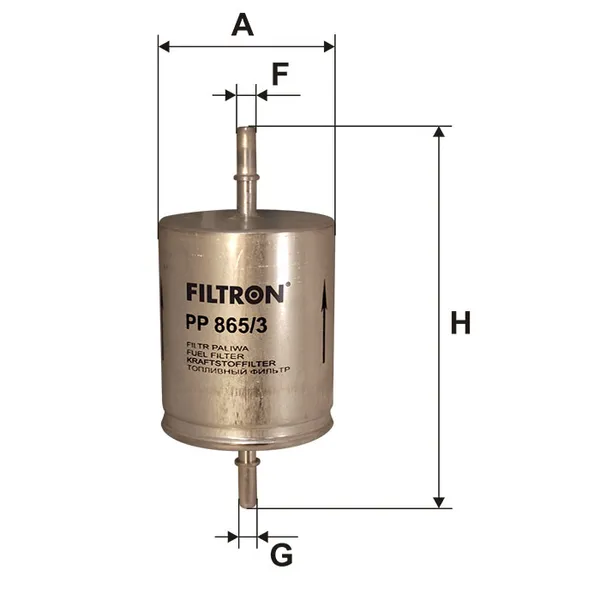 Фильтр топливный FILTRON PP865/3