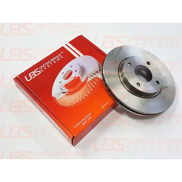 Диск тормозной для NISSAN TIIDA 07- передний вент., 1шт. UBS B2105033