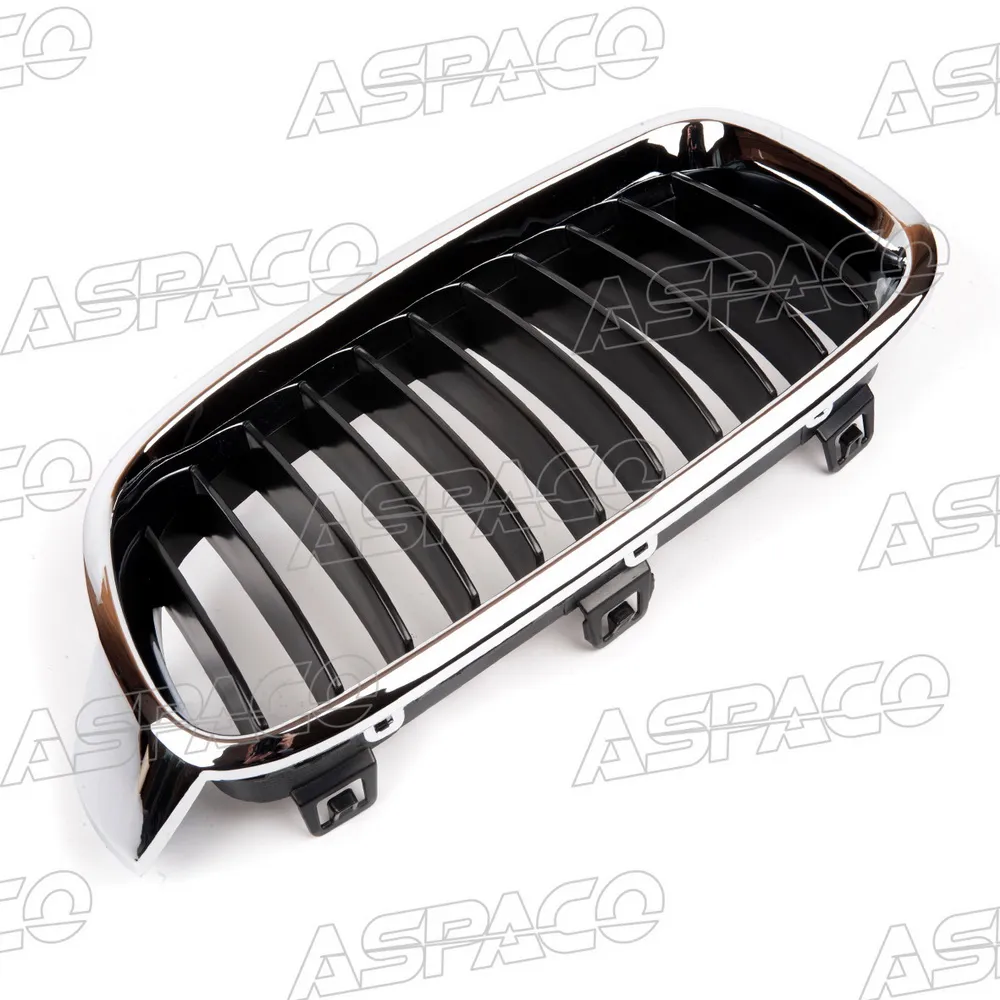 Решетка радиатора левая (L) BMW 3'F30/F31 (11-:) ASPACO AP411