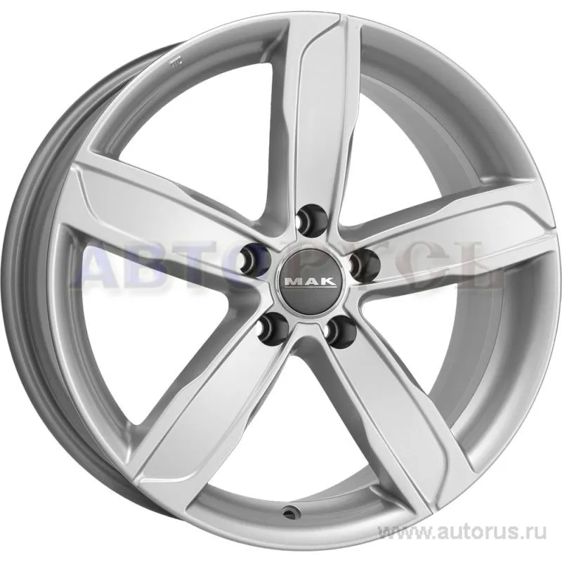 Диск литой R18 8J 5x112/66.45 ET28 MAK Stadt Silver F8080DASI28WSX